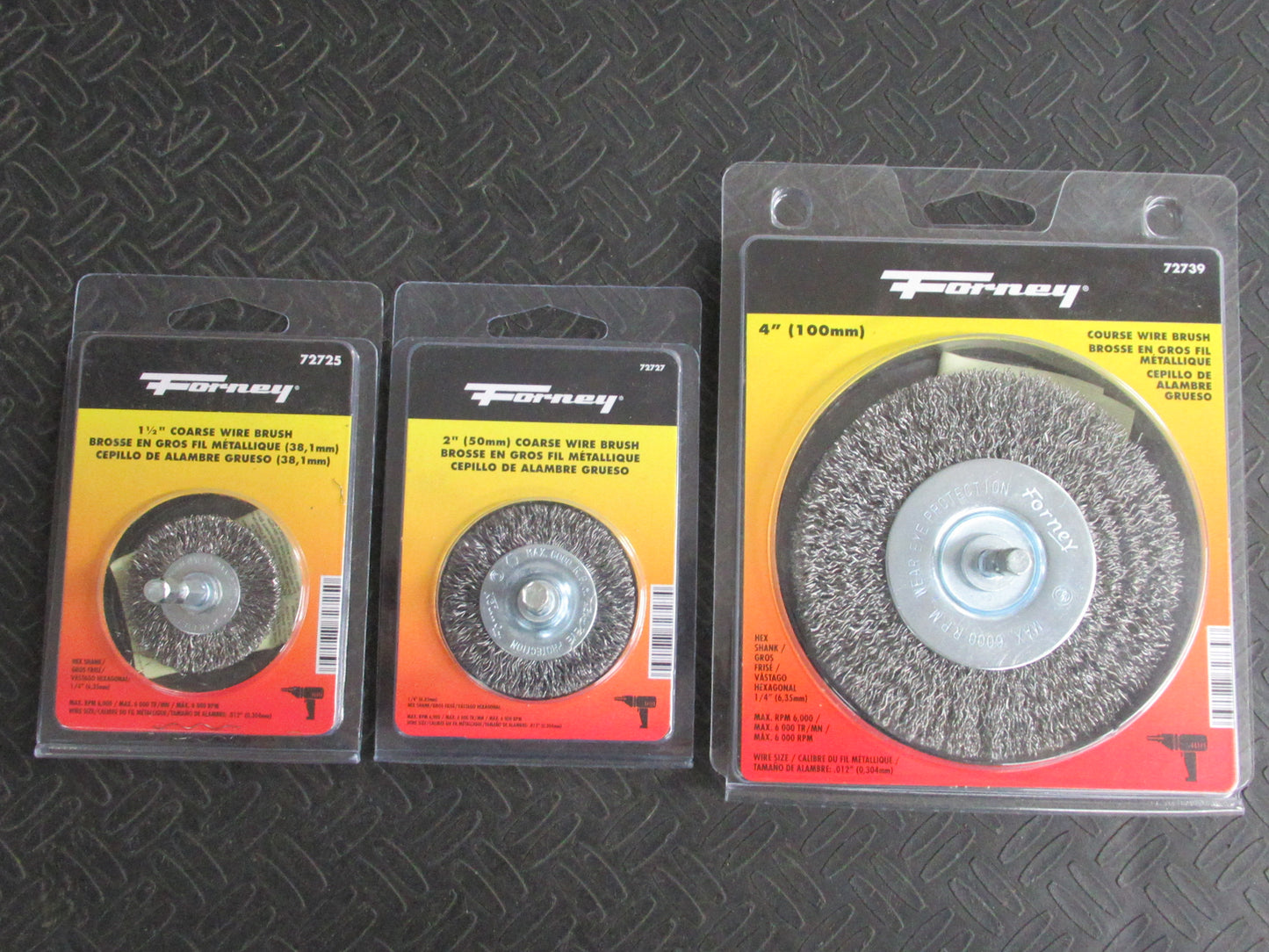 WIRE BRUSHES WITH SHANK