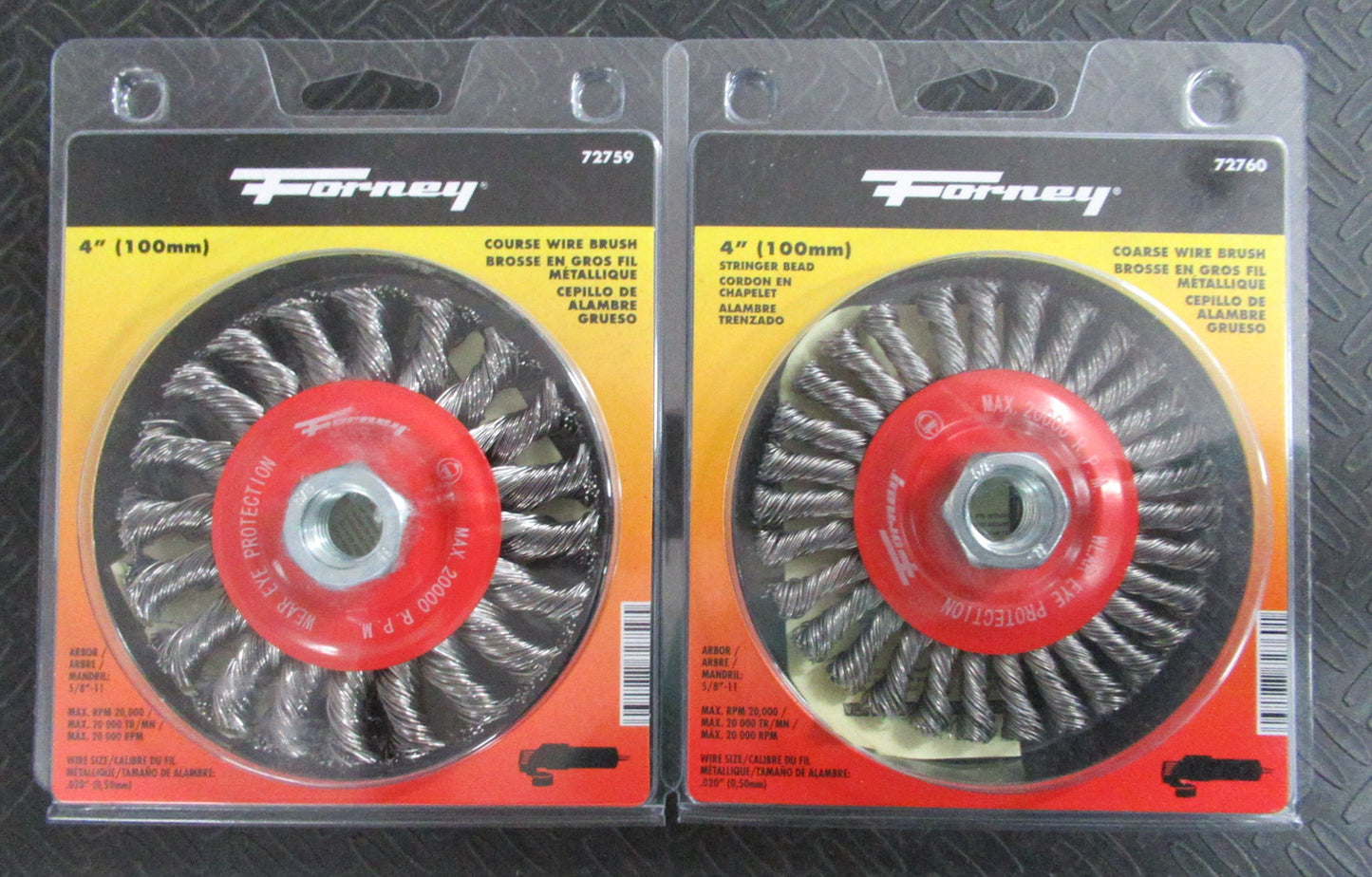 KNOTTED WIRE BRUSHES - ARBOR