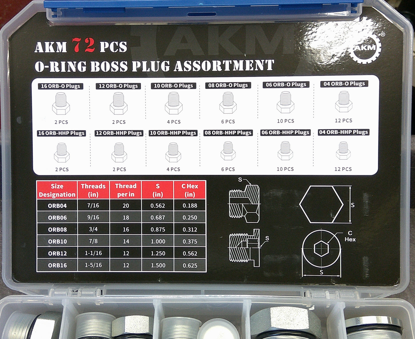 DIN O-RING KIT