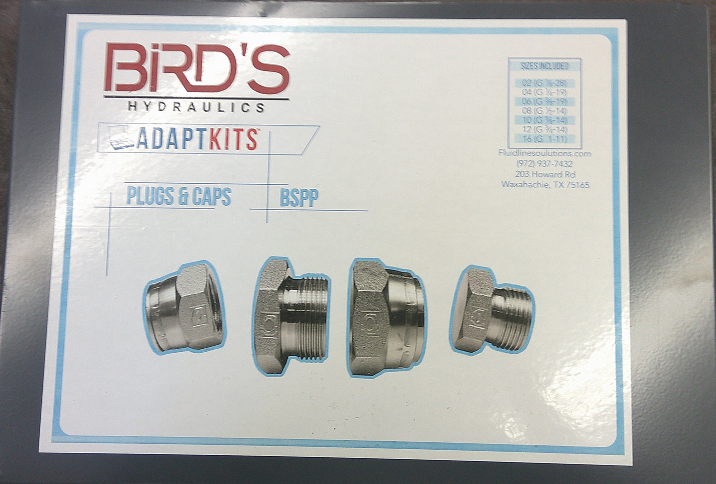 CAP AND PLUG KITS – Fluid line solutions