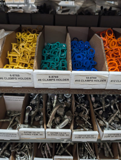 BURGAFLEX FITTINGS & CAGES-LOT