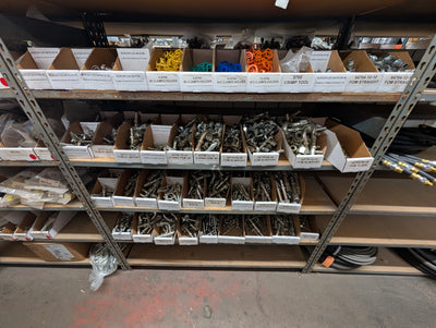 BURGAFLEX FITTINGS & CAGES-LOT
